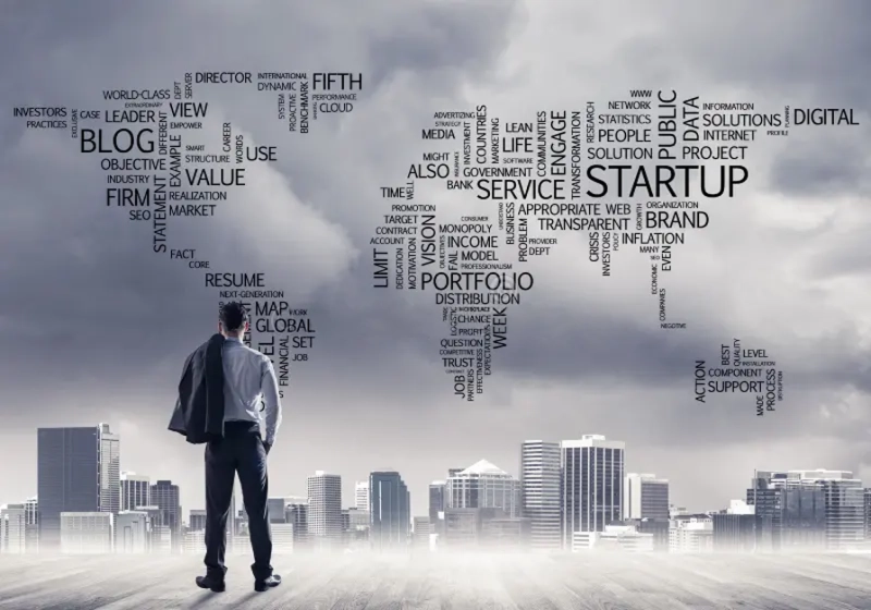 Business Transformation concept - strategy, operations, leadership alignment